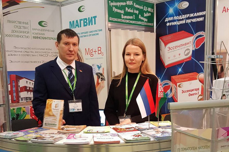 «Минскинтеркапс» принял участие в международной специализированной выставке «Аптека» в Москве