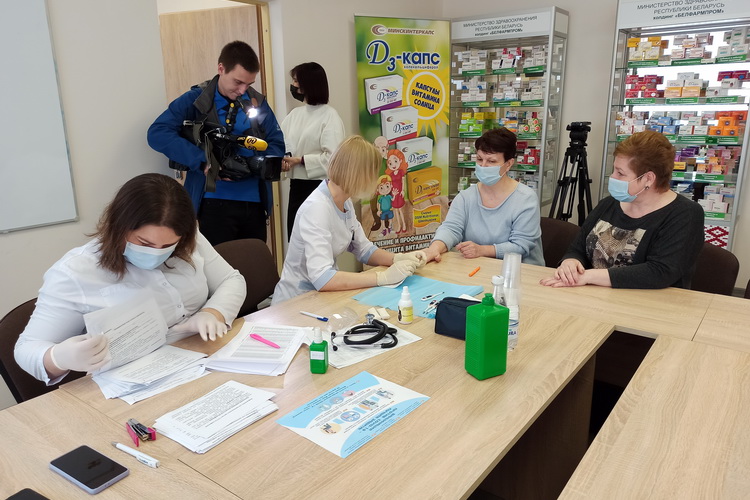 На «Минскинтеркапс» прошла вакцинация сотрудников против covid-19