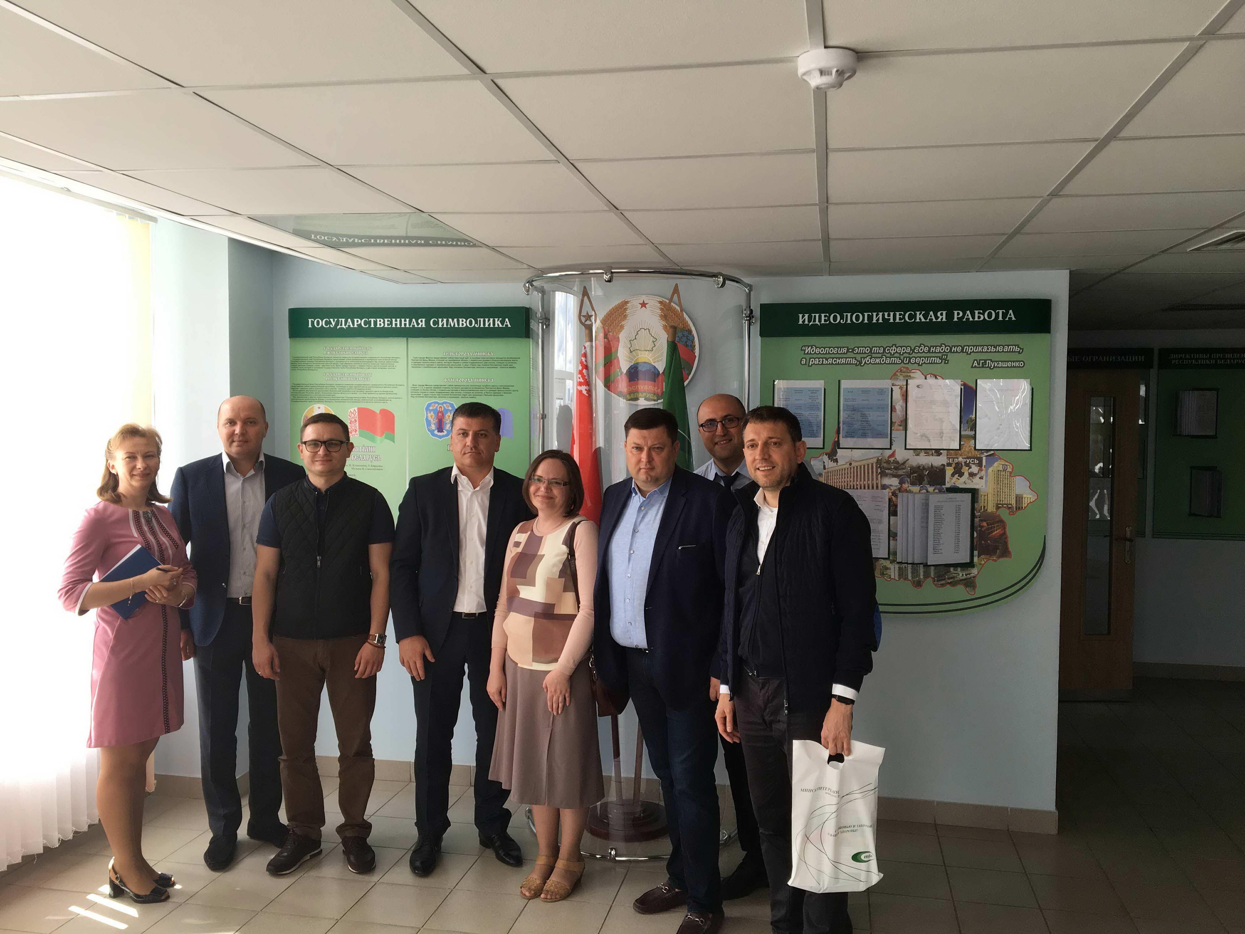 Иностранная делегация Республики Молдова посетила «Минскинтеркапс»