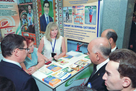 УП «Минскинтеркапс» приняло участие в международной выставке «Здоровье 2014» (г. Ашхабад)