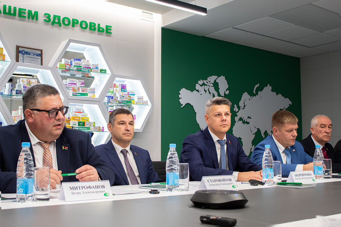 На "Минскинтеркапс" состоялась выездная пресс-конференция