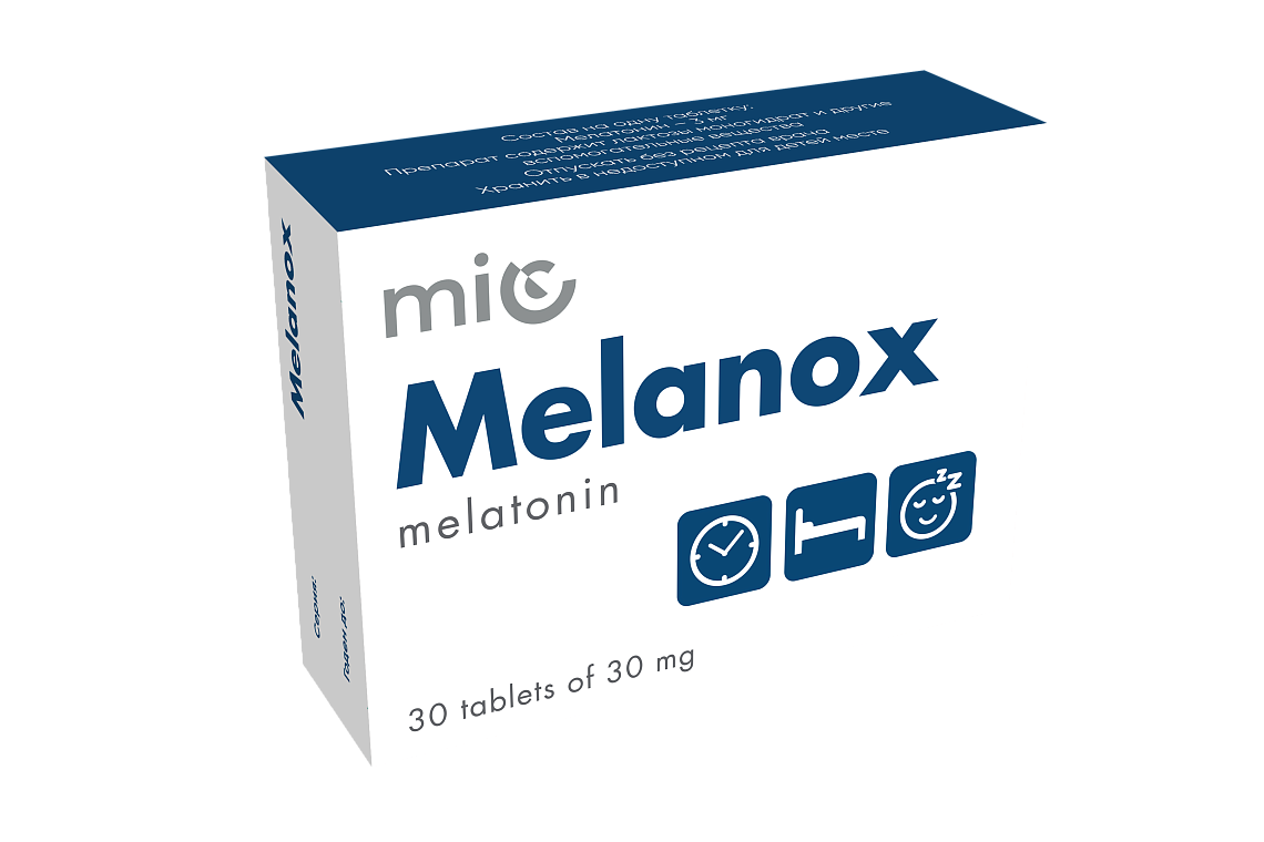 New! «Melanox» – natural sleep for an active day!
